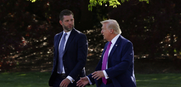 Eric, filho de Trump, participará da visita de Estado do pai à China