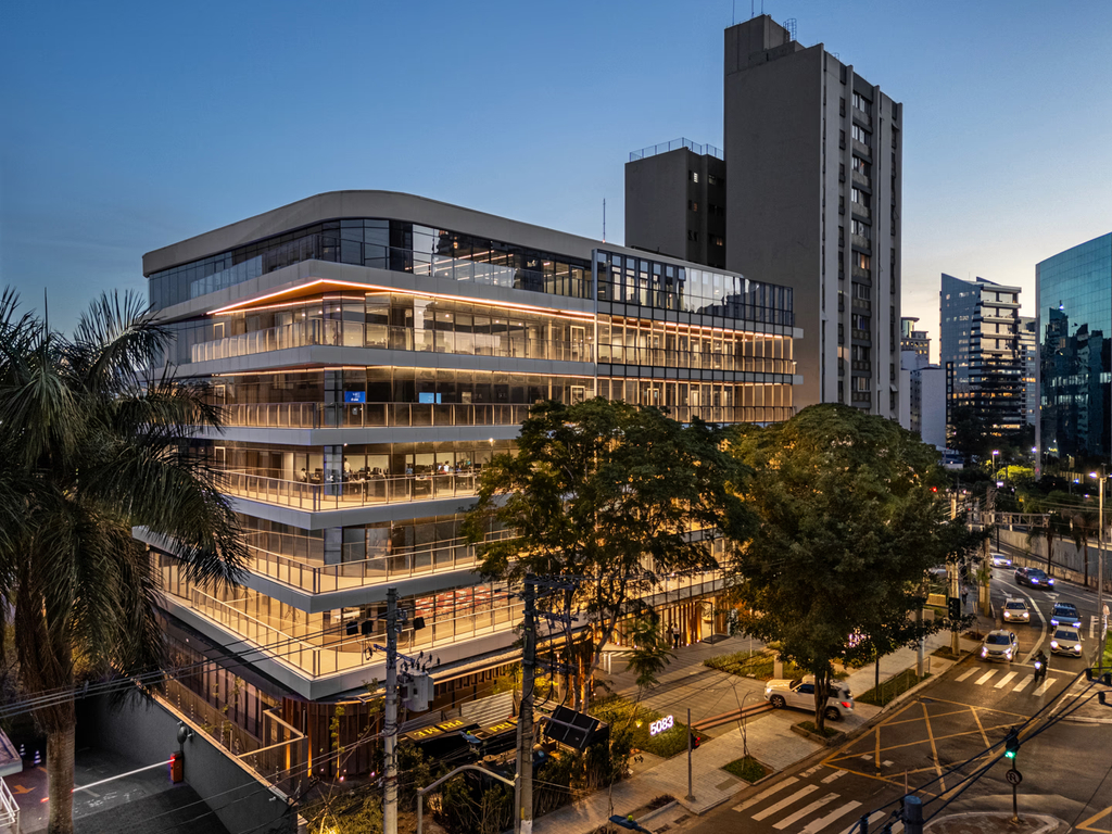 Foto que mostra o campus da Link Business School em São Paulo (SP)